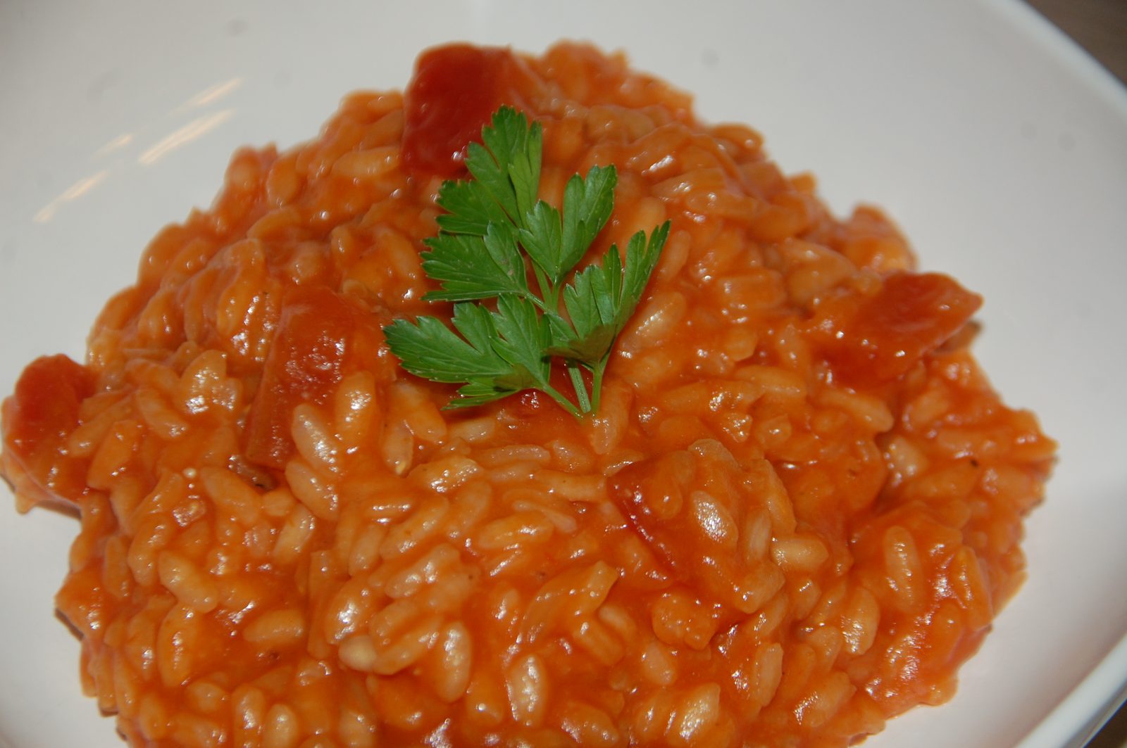 Risotto à la tomate