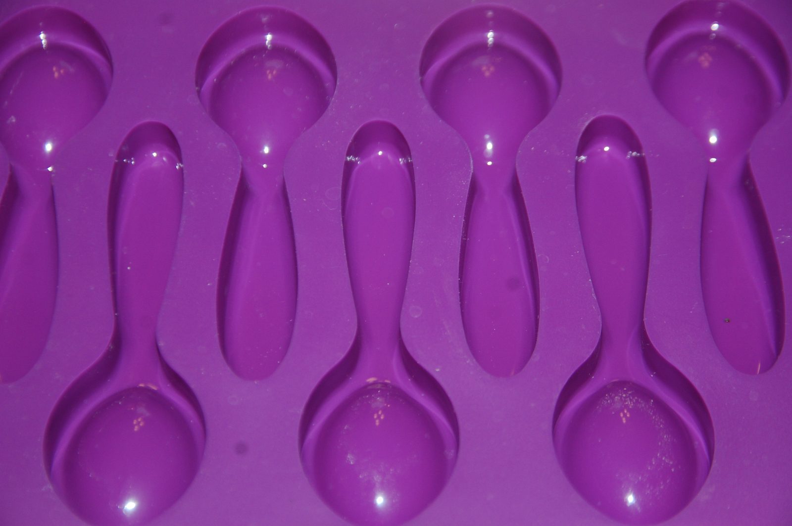 Moule cuillères en silicone