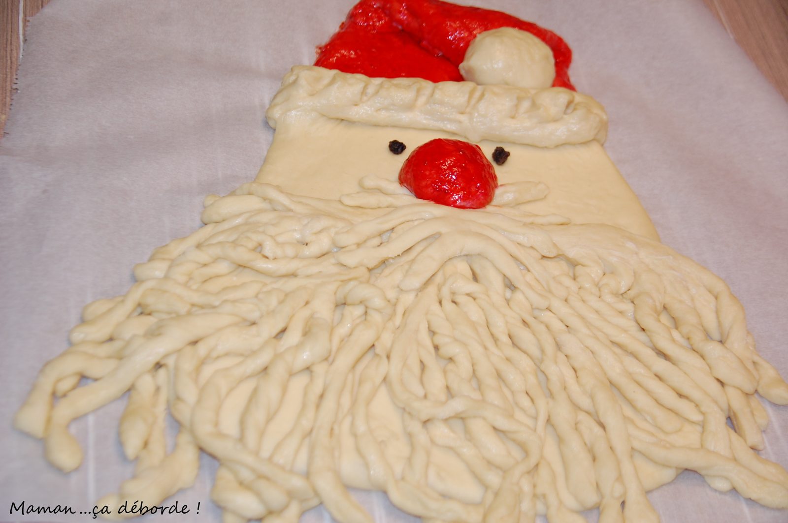 Père Noël en brioche4