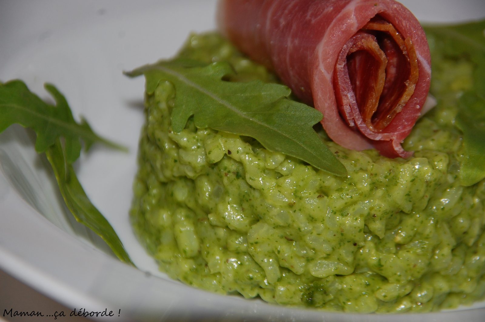 Risotto à la roquette