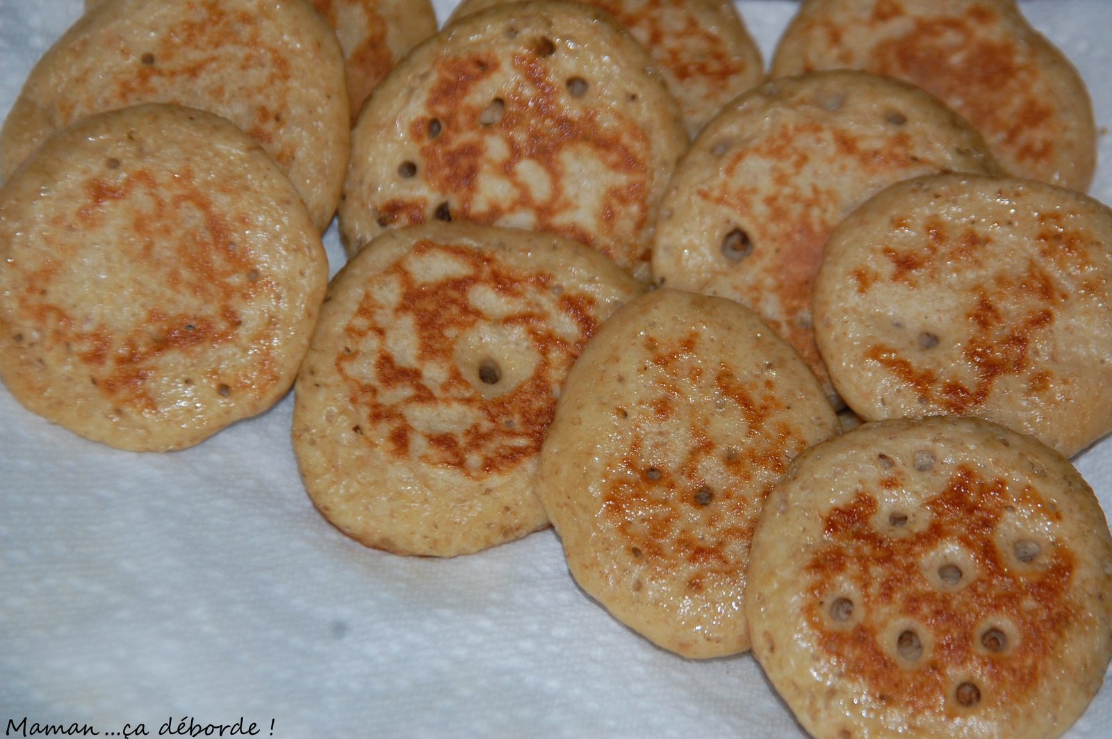 Blinis à l'épeautre et au son d'avoine (IG bas)