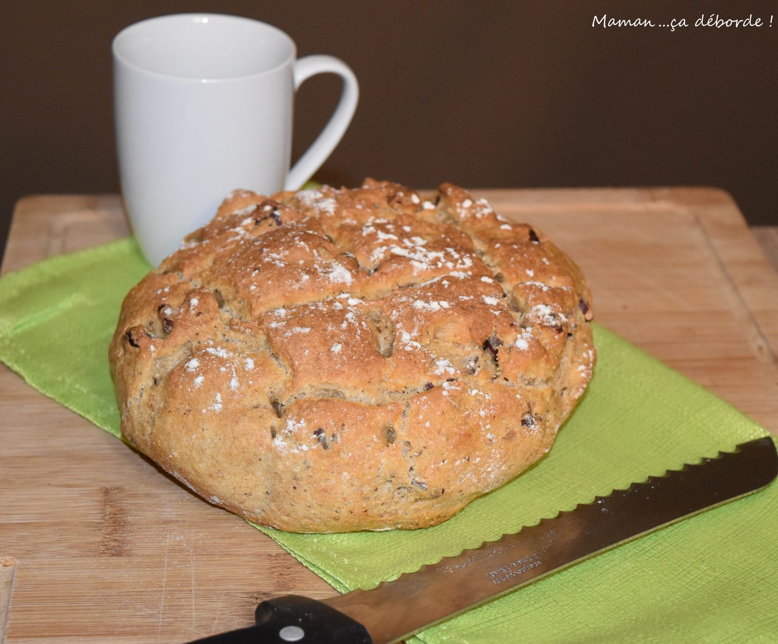 Pain au kamut et aux noisettes