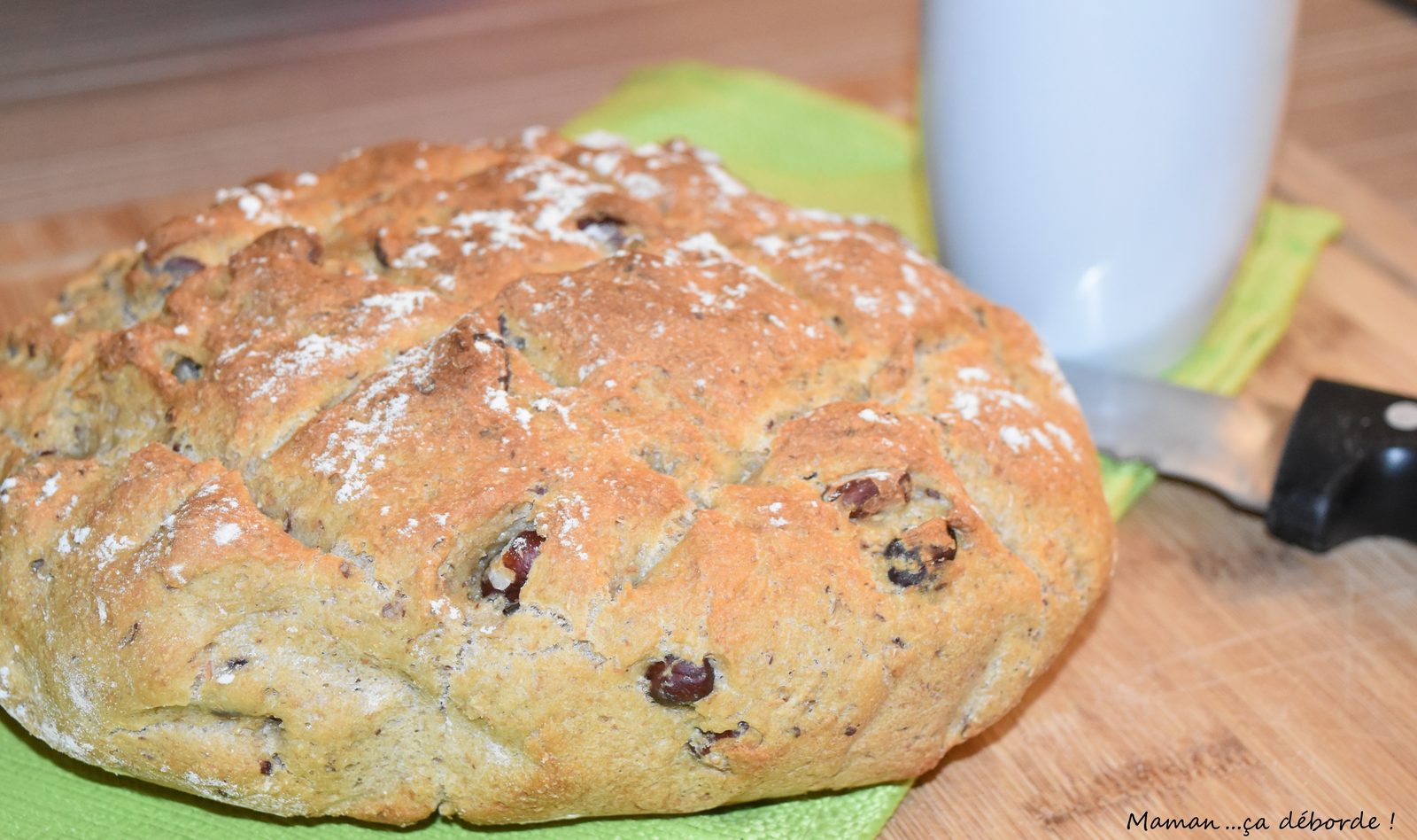 Pain au kamut et aux noisettes