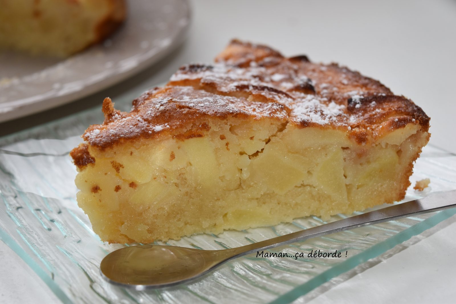 Gâteau aux pommes sans oeuf