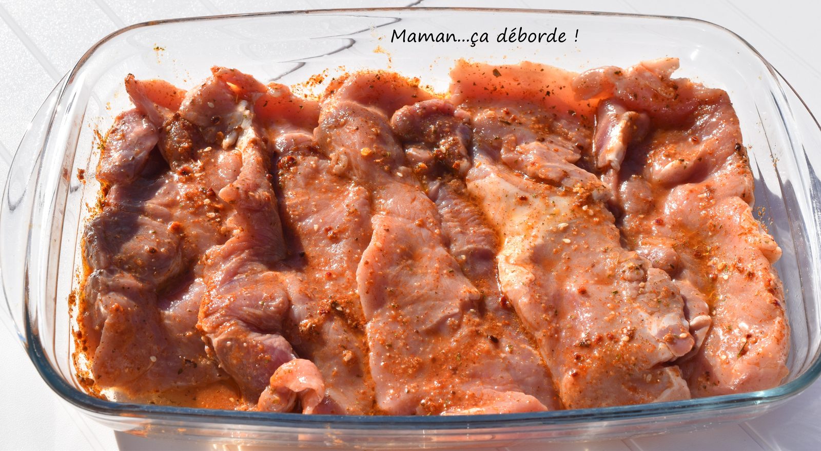 Marinade pour côte de porc
