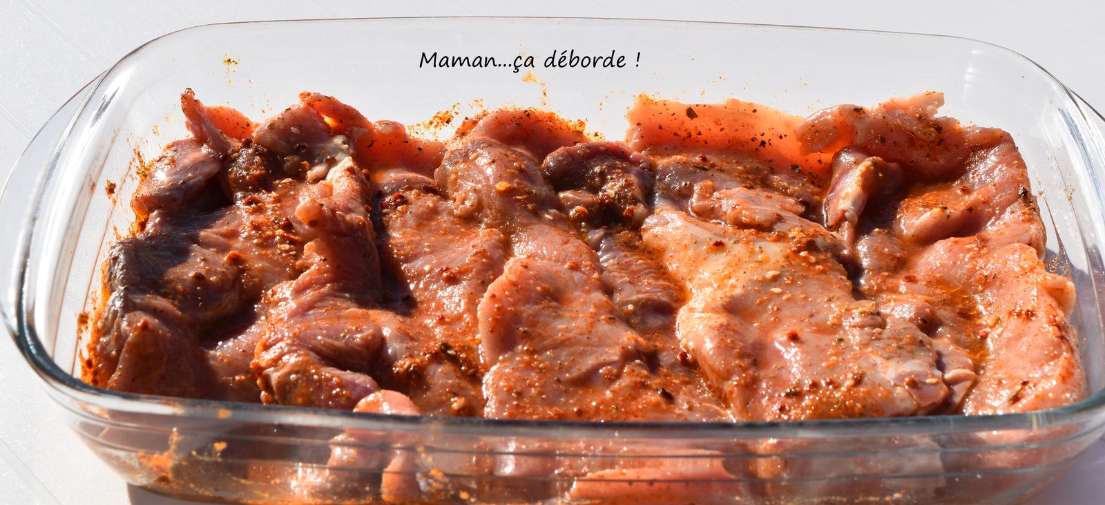 Marinade pour côte de porc