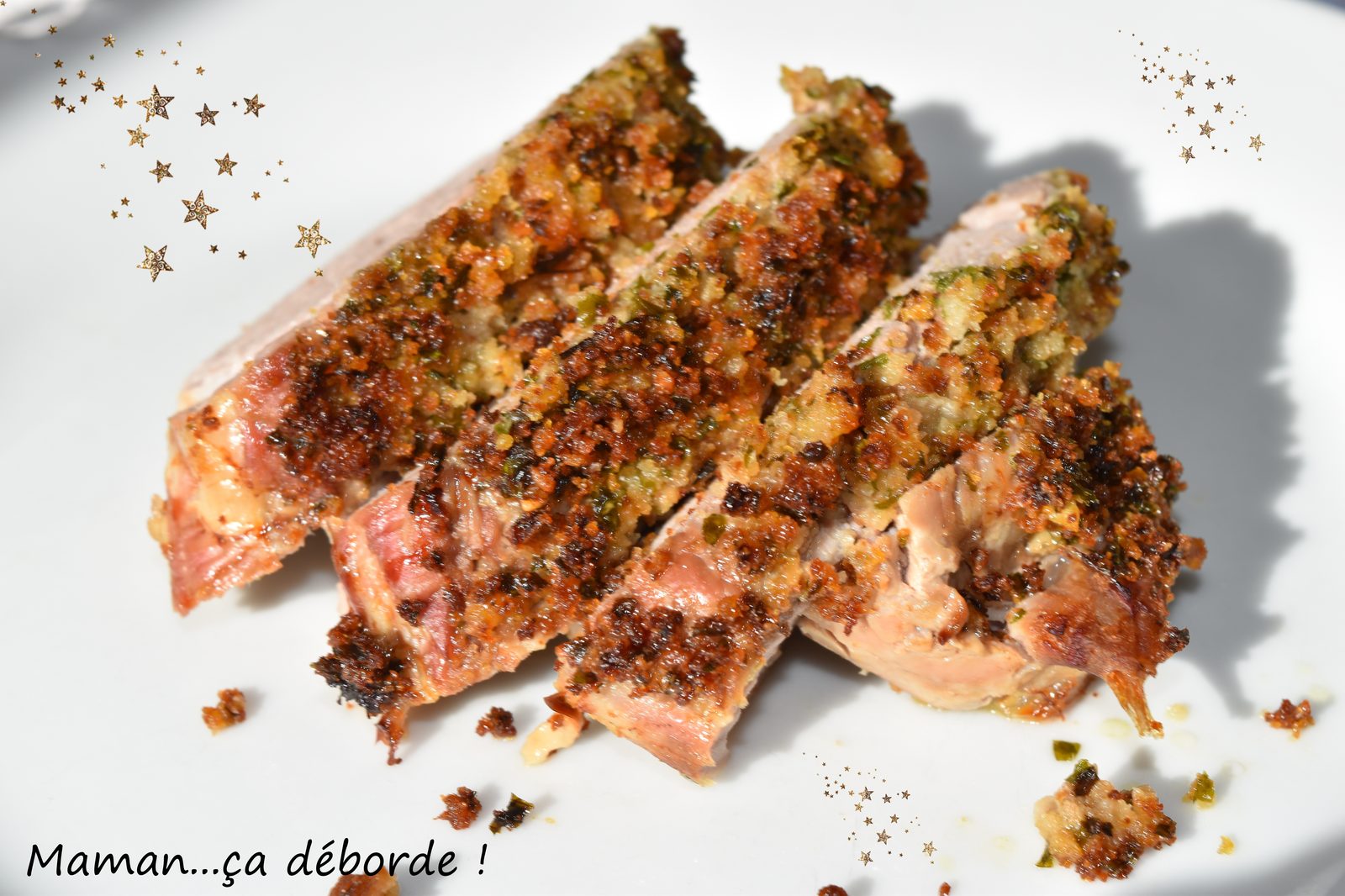 Filet mignon en croûte d'herbes