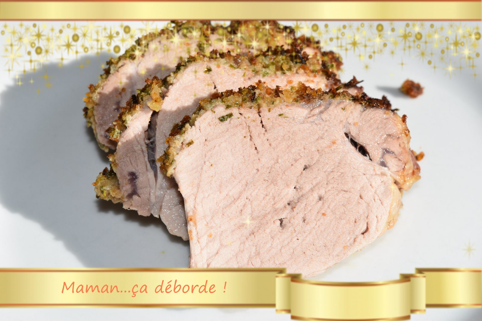 Filet mignon en croûte d'herbes