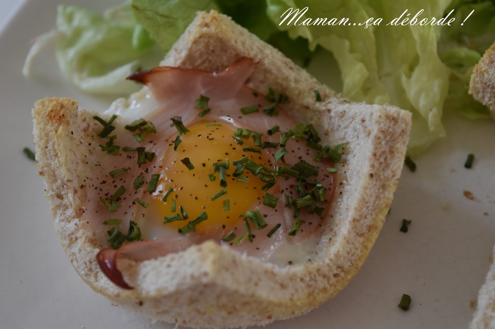 Oeuf cocotte en tulipe